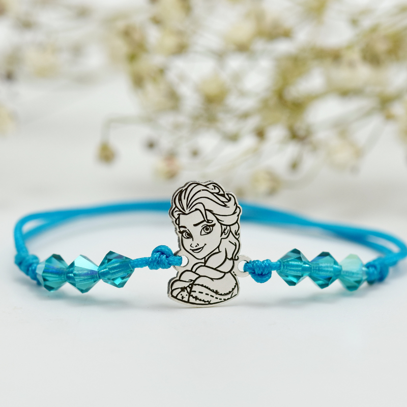 Bratara reglabila personajul preferat Elsa – Argint 925