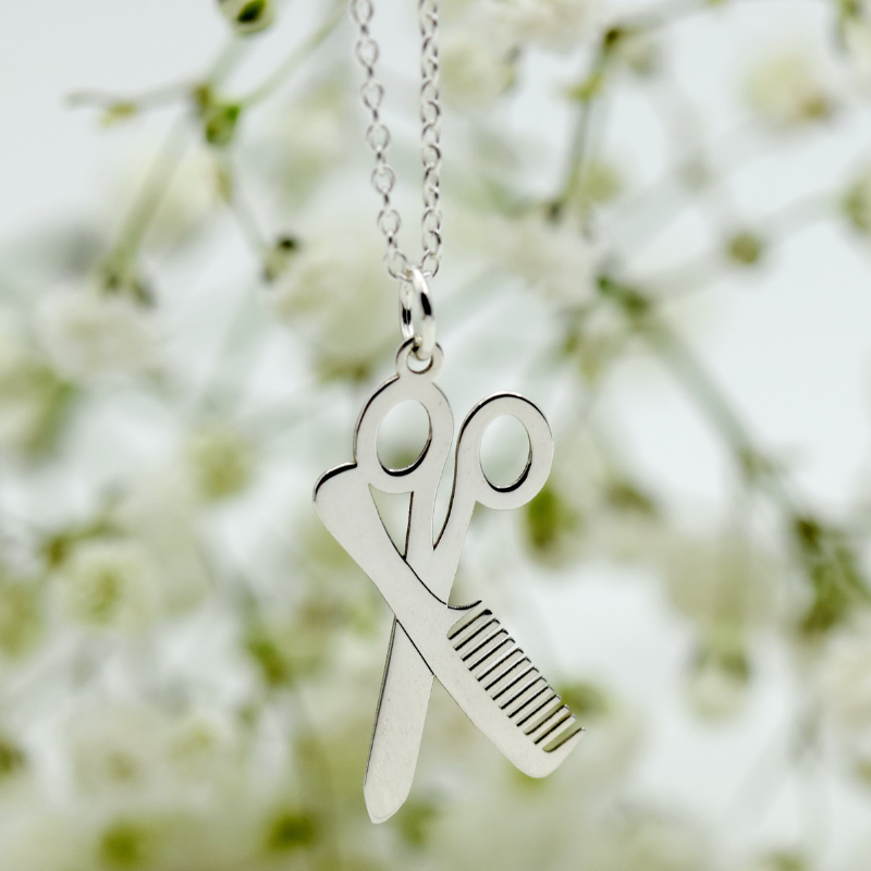 Lănțișor simbol Hairstylist – Argint 925