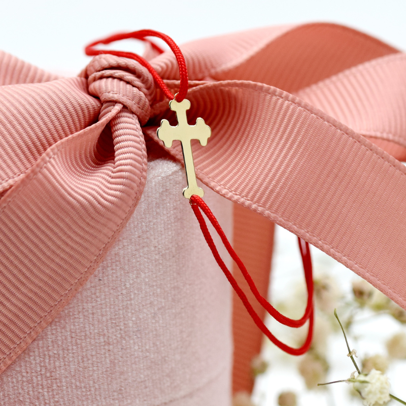 Bratara Reglabila simbol Cruce/Cruciulita – Aur 14K