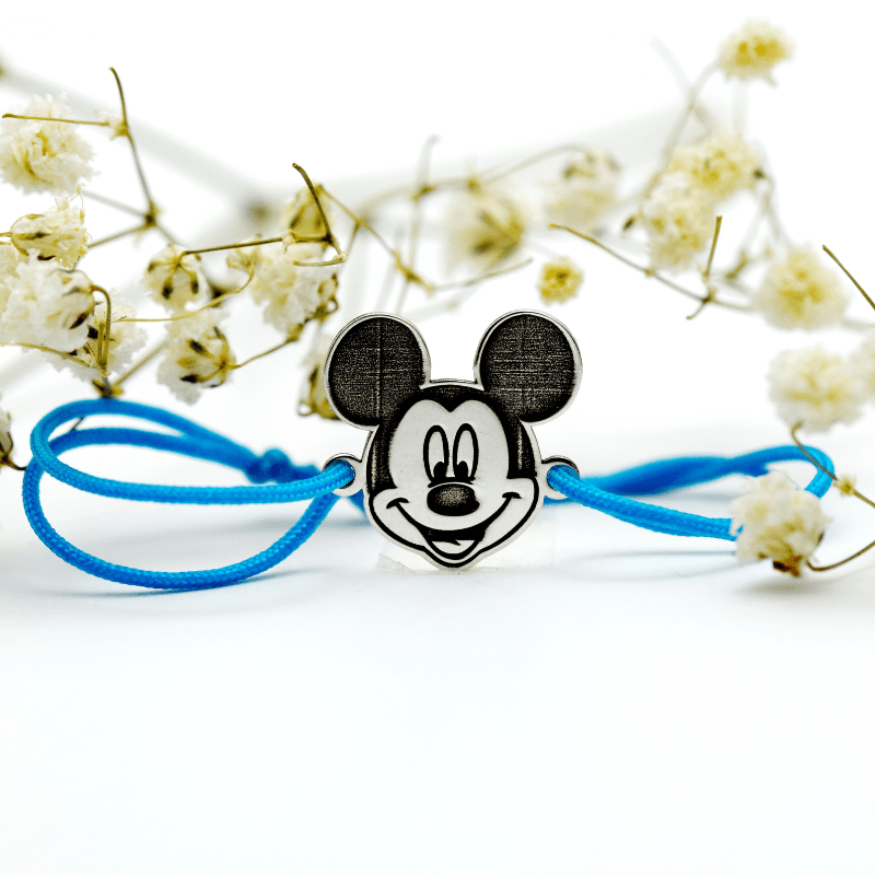 Bratara reglabila personajul preferat Mickey Mouse – Argint 925