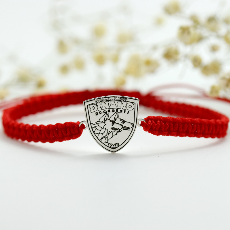 Bratara reglabila simbol Echipa preferata Dinamo – Argint 925